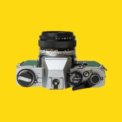 Olympus OM10 Green Leather Vintage 35mm Film Camera W/ F/1.8 50mm Lens -Camera Promotion Store olympus om10 green leather vintage 35mm film camera w f1 8 50mm lens 6 scaled