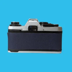 Olympus OM10 Navy Leather Vintage 35mm Film Camera W/ F/1.8 50mm Lens -Camera Promotion Store olympus om10 navy leather vintage 35mm film camera w f1 8 50mm lens 5 scaled