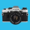 Olympus OM10 Vintage SLR 35mm Film Camera W/ 50mm F/1.8 Prime Lens -Camera Promotion Store olympus om10 vintage slr 35mm film camera with f1 8 50mm prime lens 1