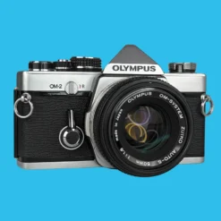 Olympus OM2 Vintage 35mm SLR Film Camera With F/1.8 50mm Prime Lens -Camera Promotion Store olympus om2 vintage 35mm slr film camera with f1 8 50mm prime lens 3