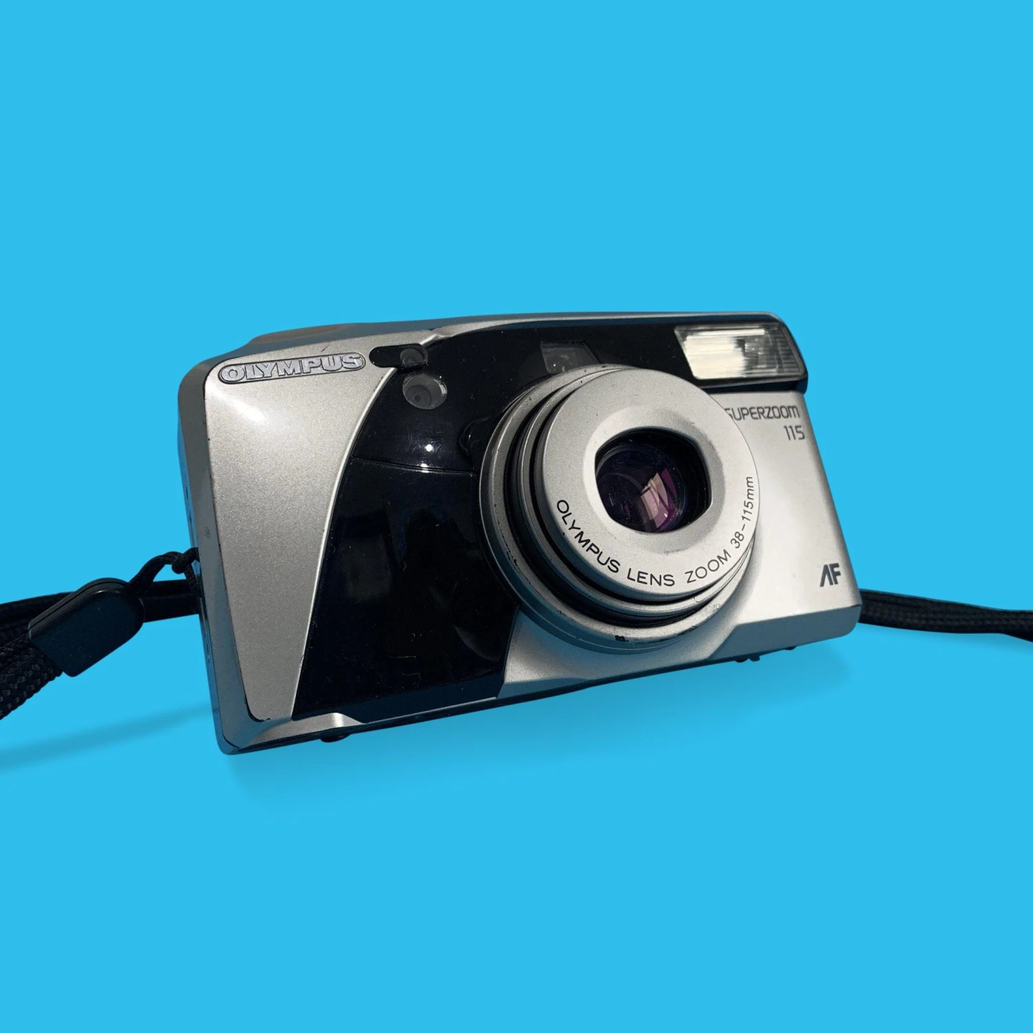 Olympus Superzoom 115 35mm Film Camera Point And Shoot 5 Olympus Superzoom 115 35mm Film Camera Point And Shoot - Image 3