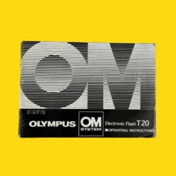 Olympus T20 Electronic Flash Original Instructions