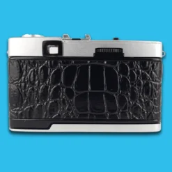 Olympus Trip 35 Black Crocodile Leather Point And Shoot 35mm Film Camera -Camera Promotion Store olympus trip 35 black crocodile leather point and shoot 35mm film camera 6