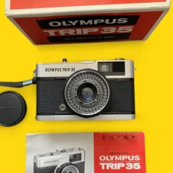 Canon® Olympus Trip 35 Film Camera With Original Box -Camera Promotion Store olympus trip 35 film camera with original box 4