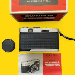 Canon® Olympus Trip 35 Film Camera With Original Box -Camera Promotion Store olympus trip 35 film camera with original box 5