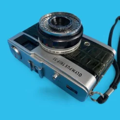 Olympus Trip 35 Green Leather Skin Point And Shoot 35mm Film Camera -Camera Promotion Store olympus trip 35 green leather skin point and shoot 35mm film camera 3