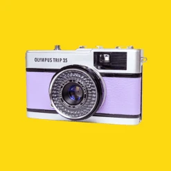 Olympus Trip 35 Lilac Point And Shoot 35mm Film Camera -Camera Promotion Store olympus trip 35 lilac point and shoot 35mm film camera 3