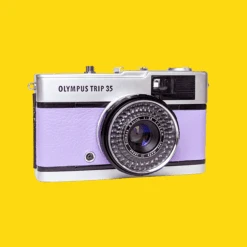 Olympus Trip 35 Lilac Point And Shoot 35mm Film Camera -Camera Promotion Store olympus trip 35 lilac point and shoot 35mm film camera 4