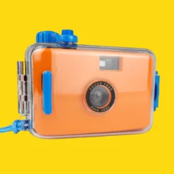 Orange Underwater Focus Free 35mm Film Camera -Camera Promotion Store orange underwater focus free 35mm film camera 3