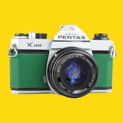 Pentax K1000 Green Leather Vintage SLR 35mm Film Camera With Pentax F/2 50mm Prime Lens 16 Pentax K1000 Green Leather Vintage SLR 35mm Film Camera With Pentax F/2 50mm Prime Lens -Camera Promotion Store pentax k1000 green leather vintage slr 35mm film camera with pentax f2 50mm prime lens 3
