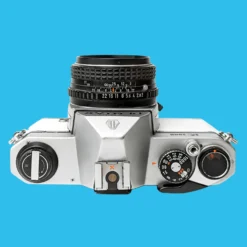 Pentax K1000 White Leather Vintage SLR 35mm Film Camera With Pentax F/2 50mm Prime Lens -Camera Promotion Store pentax k1000 white leather vintage slr 35mm film camera with pentax f2 50mm prime lens 6