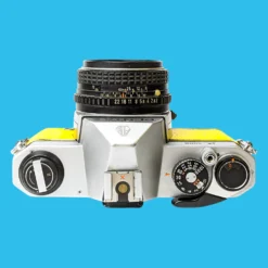 Pentax K1000 Yellow Leather Vintage SLR 35mm Film Camera With Pentax F/2 50mm Prime Lens. -Camera Promotion Store pentax k1000 yellow leather vintage slr 35mm film camera with pentax f2 50mm prime lens 6