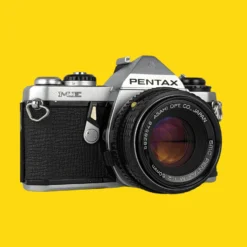 Pentax ME Vintage SLR 35mm Film Camera With F/1.2 50mm Prime Lens -Camera Promotion Store pentax me vintage slr 35mm film camera with f1 2 50mm prime lens 3