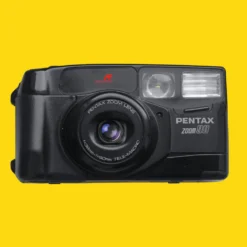 Pentax Zoom 90 35mm Film Camera Point And Shoot