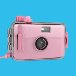Pink Underwater Focus Free 35mm Point And Shoot Film Camera -Camera Promotion Store pink underwater focus free 35mm point and shoot film camera 4