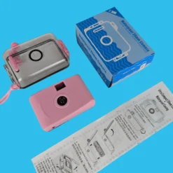 Pink Underwater Focus Free 35mm Point And Shoot Film Camera -Camera Promotion Store pink underwater focus free 35mm point and shoot film camera 7