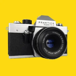 Praktica Vintage Metal 35mm SLR Film Camera With Prime Lens 17 Praktica Vintage Metal 35mm SLR Film Camera With Prime Lens -Camera Promotion Store praktica vintage metal 35mm slr film camera with prime lens 3