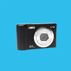 Retro Black Compact Digital Camera - Digicam -Camera Promotion Store retro black compact digital camera digicam 10