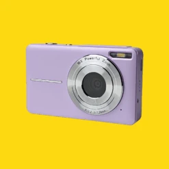 Retro Purple Compact Digital Camera - Digicam -Camera Promotion Store retro purple compact digital camera digicam 3