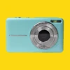 Retro Turquoise Compact Digital Camera - Digicam -Camera Promotion Store retro turquoise compact digital camera digicam 1