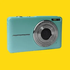 Retro Turquoise Compact Digital Camera - Digicam -Camera Promotion Store retro turquoise compact digital camera digicam 4 scaled