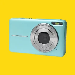 Retro Turquoise Compact Digital Camera - Digicam -Camera Promotion Store retro turquoise compact digital camera digicam 5 scaled