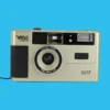 Retro VIBE 35mm Film Camera Reusable Point And Shoot - Champagne Silver -Camera Promotion Store retro vibe 35mm film camera reusable point and shoot champagne silver 1