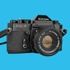Ricoh KR-5 Super Vintage SLR 35mm Film Camera With 50mm Prime Lens -Camera Promotion Store ricoh kr 5 super vintage slr 35mm film camera with 50mm prime lens 3