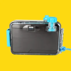 Teal Underwater Focus Free 35mm Point And Shoot Film Camera -Camera Promotion Store teal underwater focus free 35mm point and shoot film camera 5