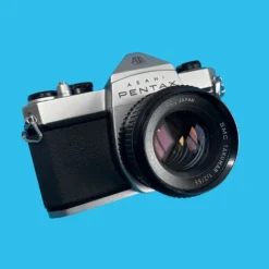 Vintage Pentax 35mm SLR Film Camera With Prime Lens