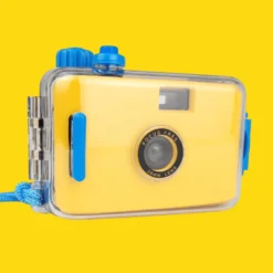 Yellow Underwater Focus Free 35mm Point And Shoot Film Camera -Camera Promotion Store yellow underwater focus free 35mm point and shoot film camera 3
