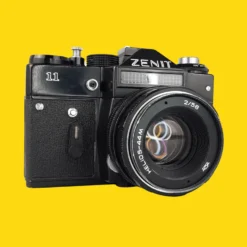Zenit 11 Black Vintage Metal 35mm SLR Film Camera With Prime Lens -Camera Promotion Store zenit 11 black vintage metal 35mm slr film camera with prime lens 3