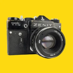 Zenit TTL Black 35mm SLR Film Camera -Camera Promotion Store zenit ttl black 35mm slr film camera 3